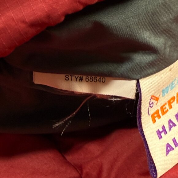 Patagonia Kids Reversible Down Sweater Full Zip Hoody Jacket XL 14 Puffer - Picture 8 of 13